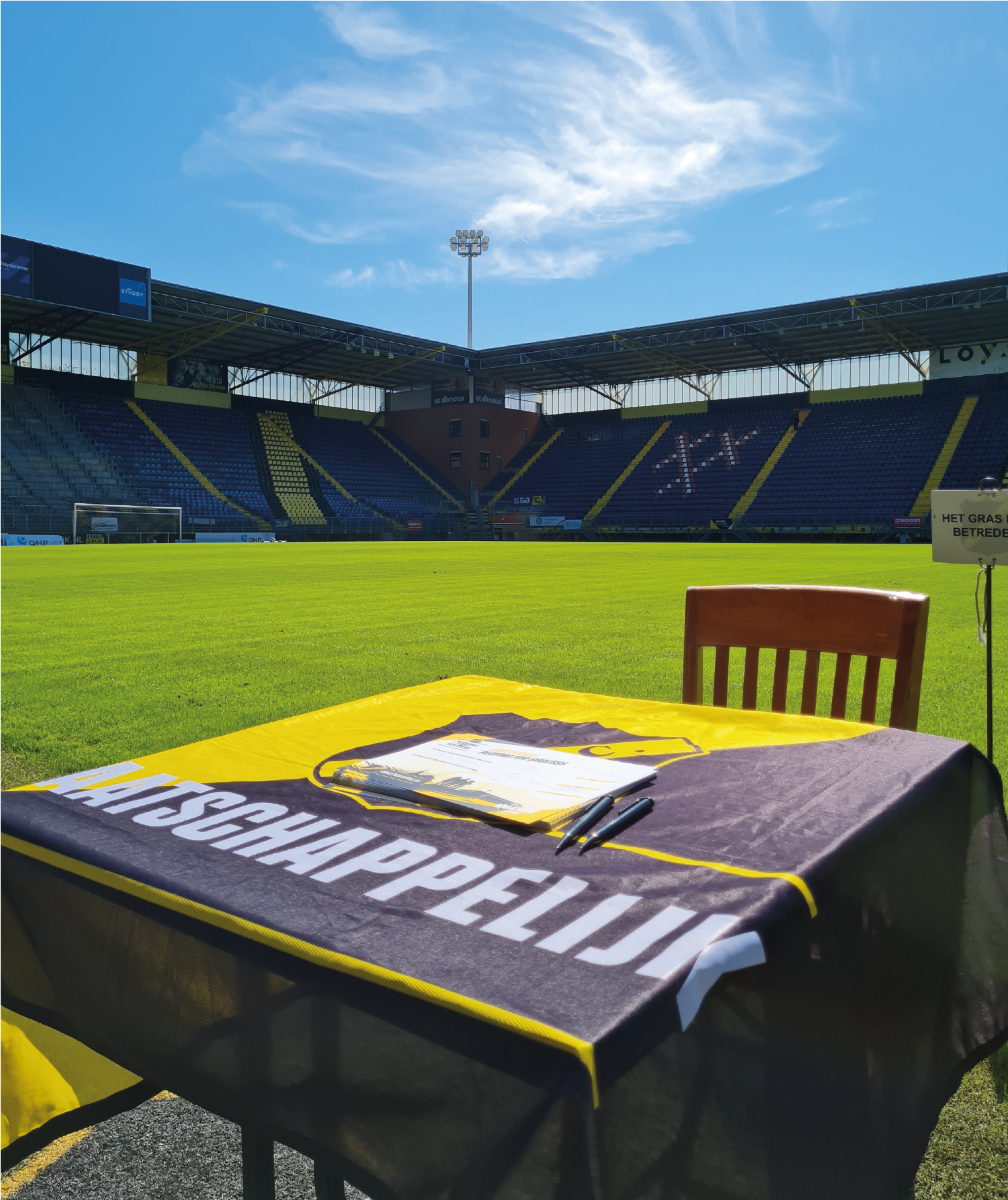 certificaatondertekeningstadion