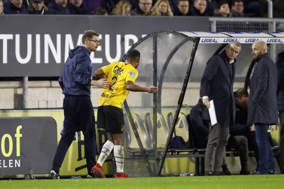 Fabian Sporkslede voorlopig uit de roulatie