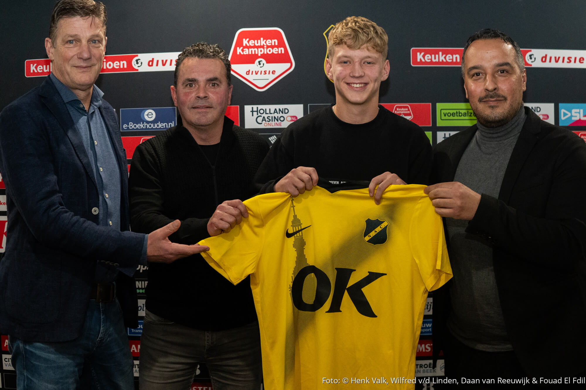 Henk Valk, Wilfred v/d Linden, Daan van Reeuwijk & Fouad El Fdil Henk Valk, Wilfred v/d Linden, Daan van Reeuwijk & Fouad El Fdil