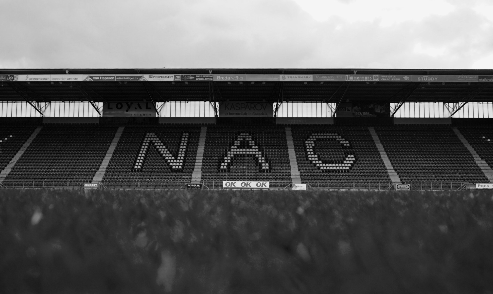 stadion grijs